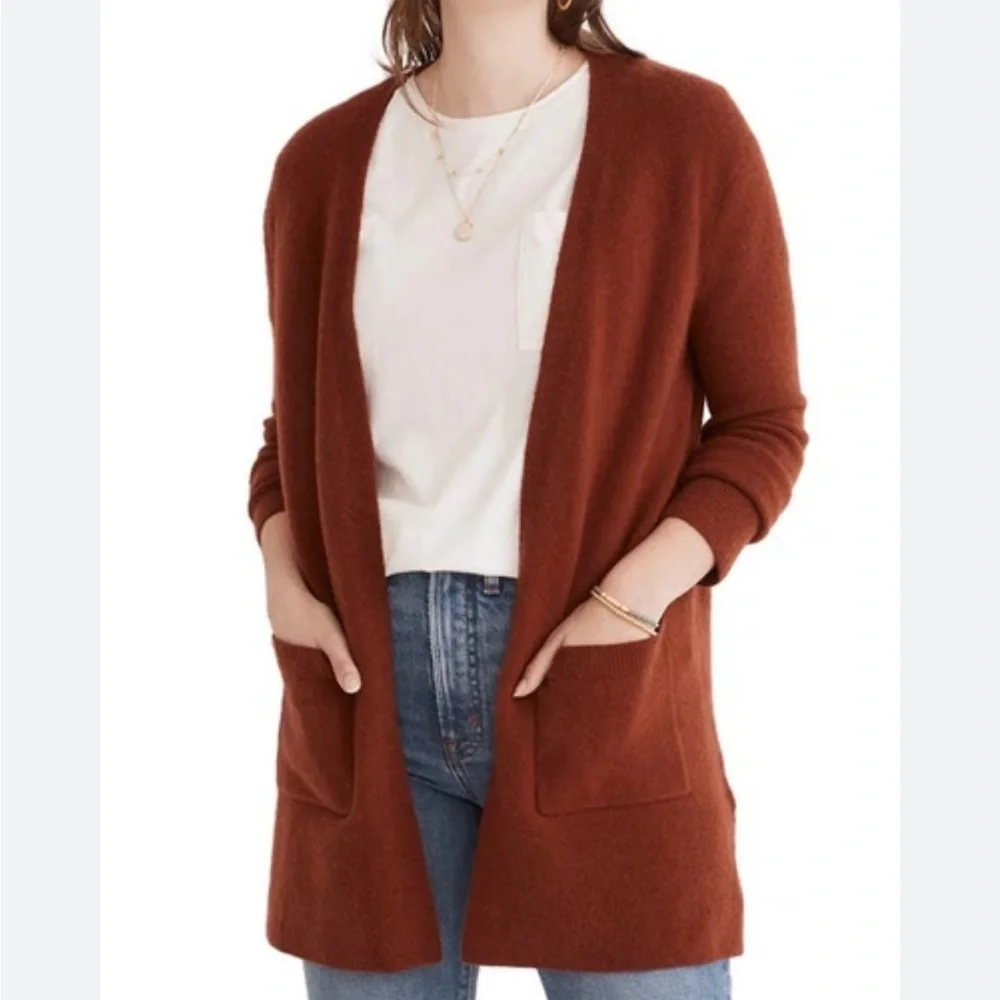 Madewell Kent Alpaca blend cardigan. - Picture 1 of 7